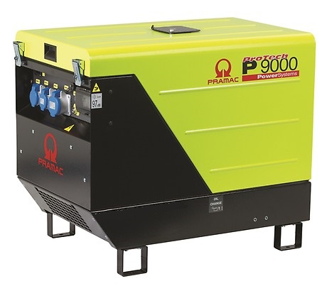 картинка Дизельный генератор Pramac P9000, 400V, AVR, IPP, в кожухе от компании Нова Механика